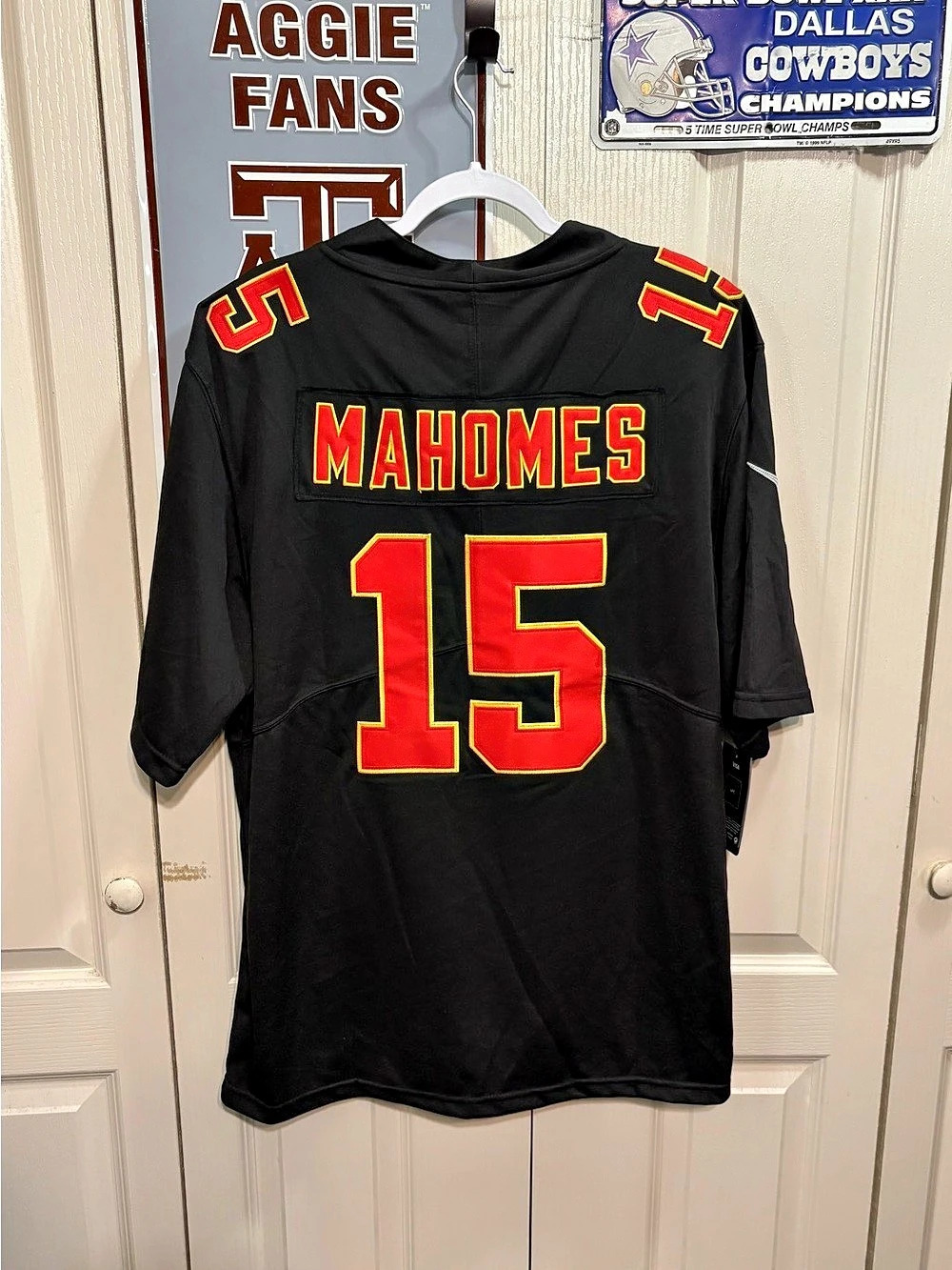Nike Kansas City Chiefs Patrick Mahomes Black Game Jersey